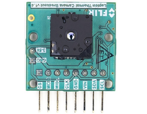 Тепловізійна камера з PAL виходом на основі модуля Flir Lepton 2,5