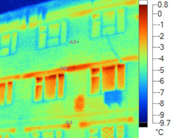 Інфрачервоне фото тепловитрат